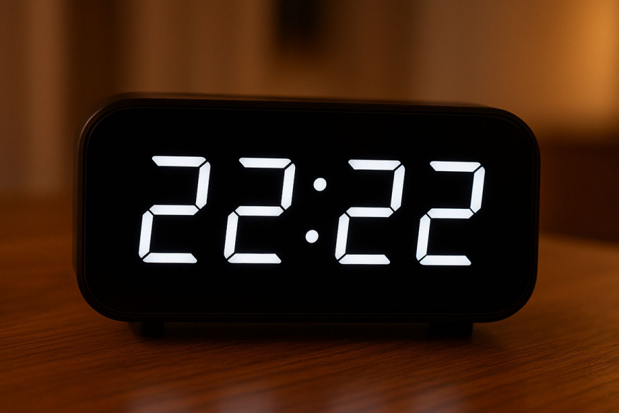 22:22 auf der Uhr - Engelszahlennummerologie