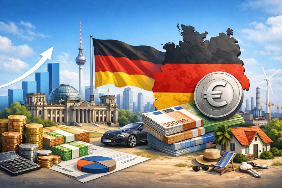 Durchschnittsgehalt in Deutschland 2026