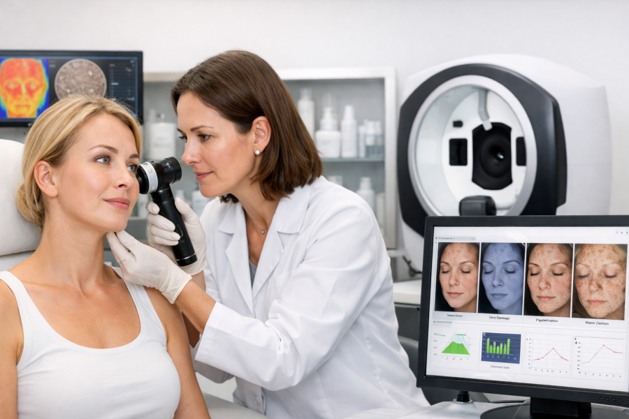 Hautanalyse beim Hautarzt – Ablauf, Kosten und wann sie wirklich sinnvoll ist