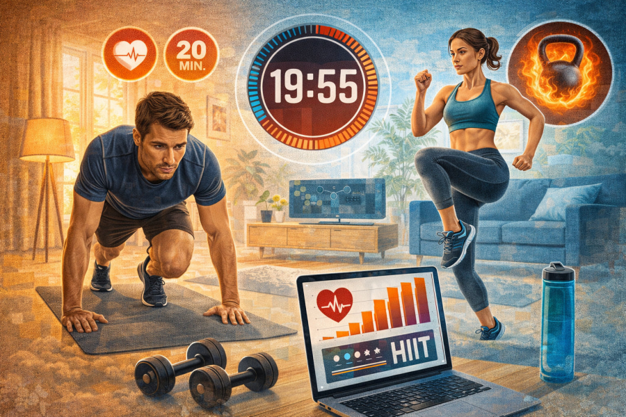 HIIT Training zuhause – 20 Minuten Plan