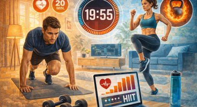 HIIT Training zuhause – 20 Minuten Plan