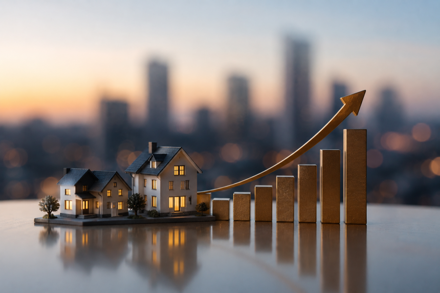 Immobilienmarkt Prognose 2026 - Wie entwickeln sich Preise und Nachfrage?