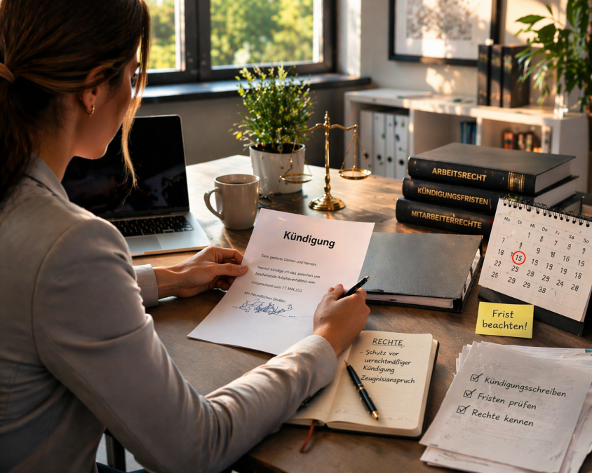 Kündigung einreichen – Fristen und Rechte