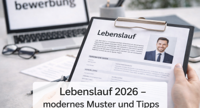 Lebenslauf 2026 – modernes Muster und Tipps