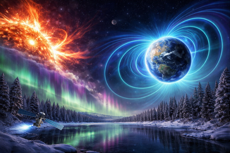 Magnetische Stürme heute aktuelle geomagnetische Aktivität und Prognose