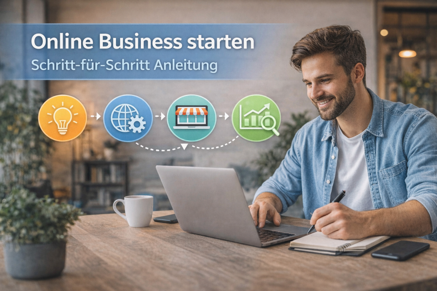 Online Business starten – Schritt-für-Schritt Anleitung
