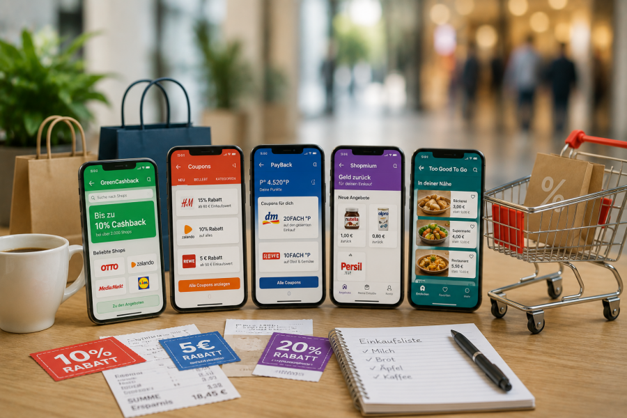 Rabatt-Apps im Vergleich