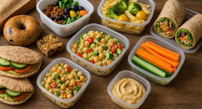 10 vegane Rezepte für unterwegs