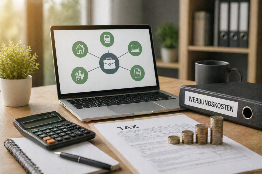 Werbungskosten absetzen einfach erklärt und Steuern sparen