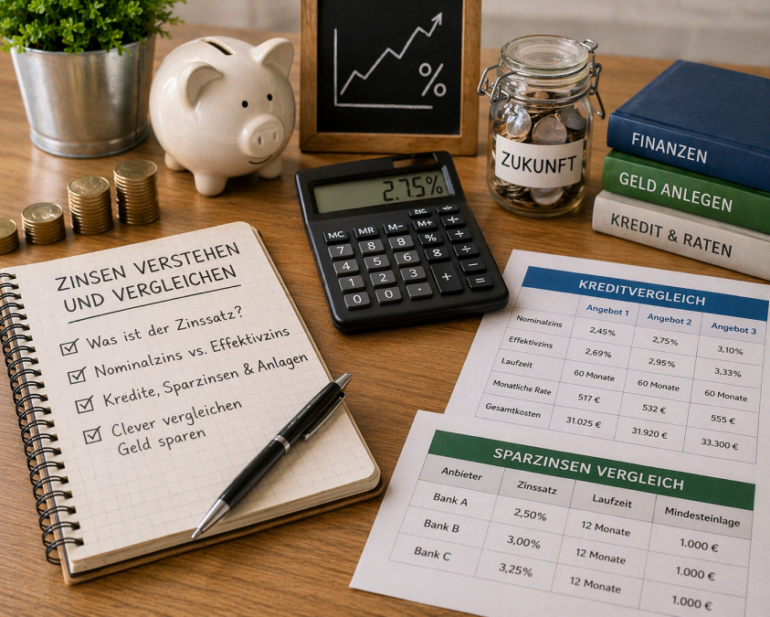Zinsen verstehen und vergleichen