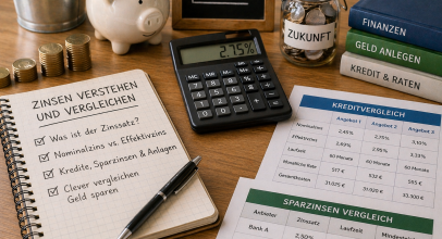 Zinsen verstehen und vergleichen