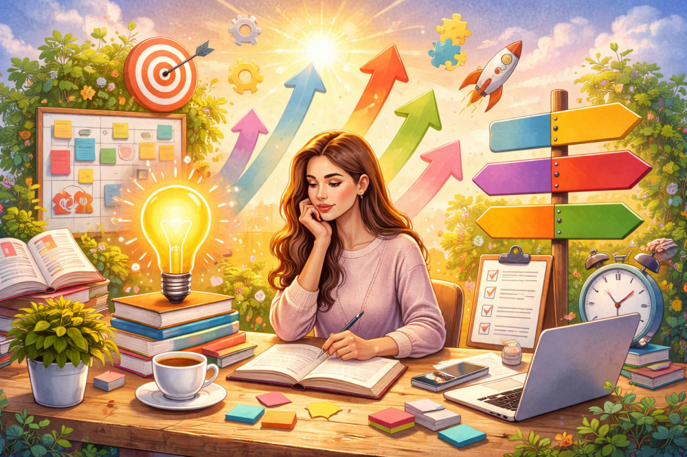 Lernen, entwickeln und Entscheidungen treffen