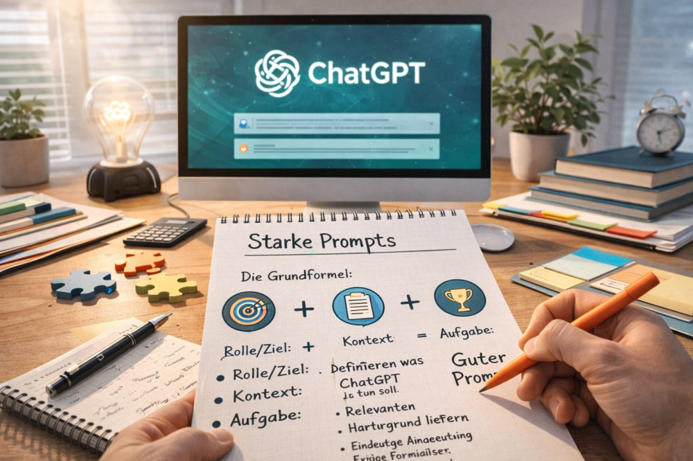 Grundformel f&uuml;r starke ChatGPT Prompts