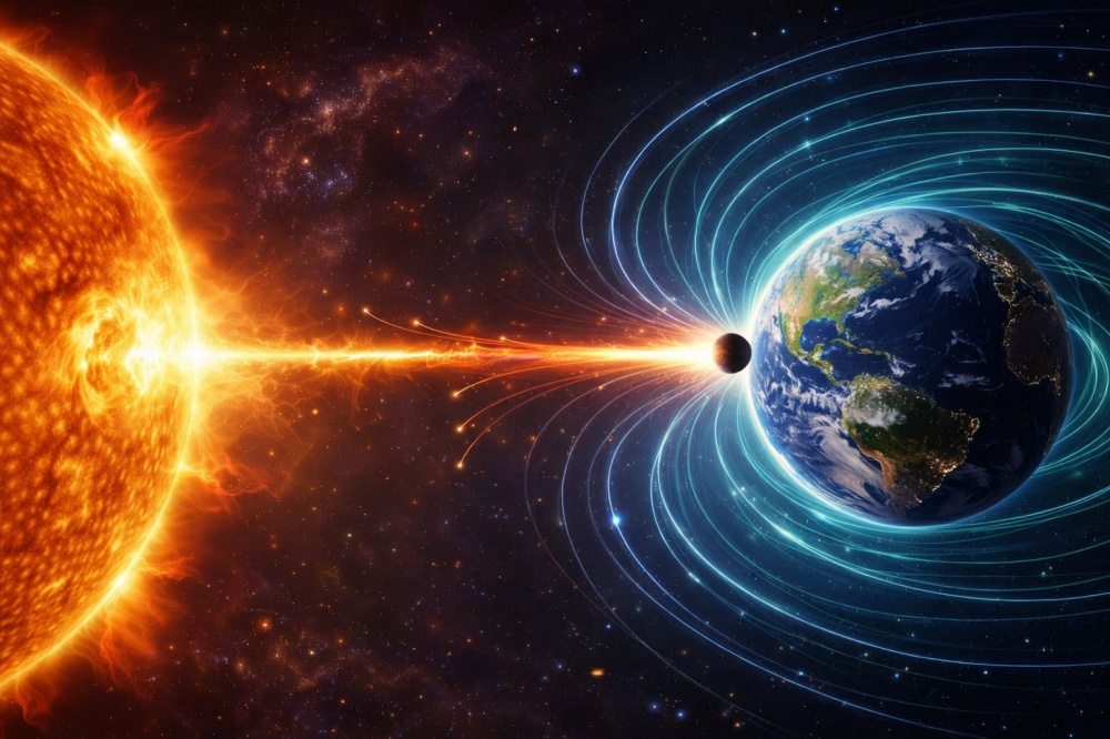 Geomagnetische Aktivit&auml;t in Hessen