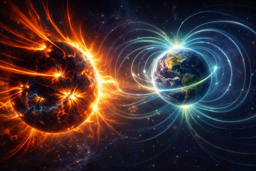 Geomagnetische Aktivit&auml;t in Nordrhein-Westfalen