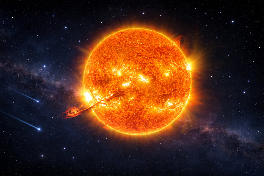 Sonnen- und geomagnetische Aktivit&auml;t in Schleswig-Holstein