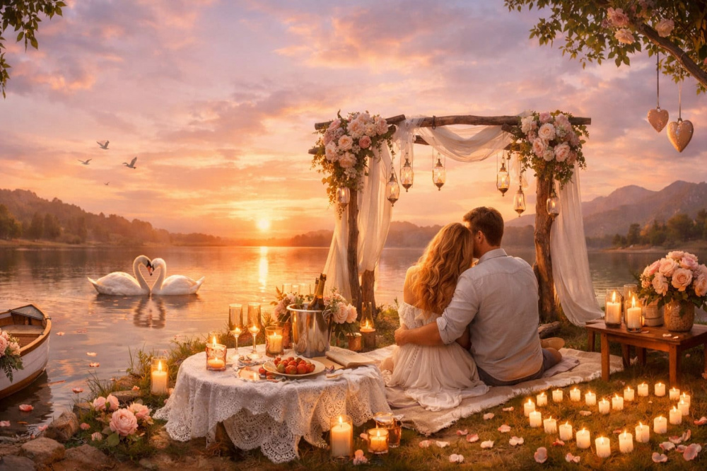 Romantische Worte f&uuml;r besondere Momente