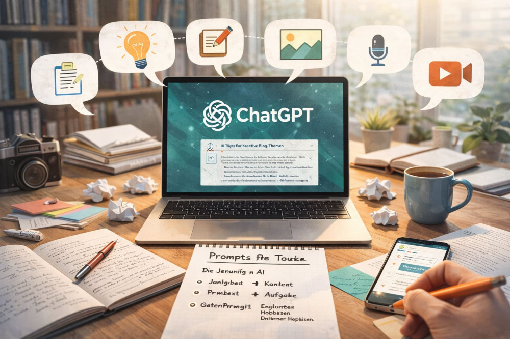 ChatGPT Prompts f&uuml;r Texte und Inhalte
