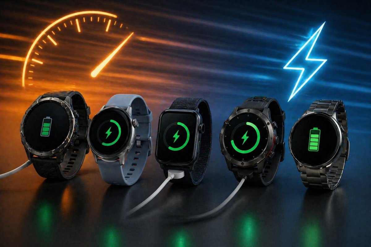 Akkulaufzeit und Performance im Smartwatch Vergleich 2026