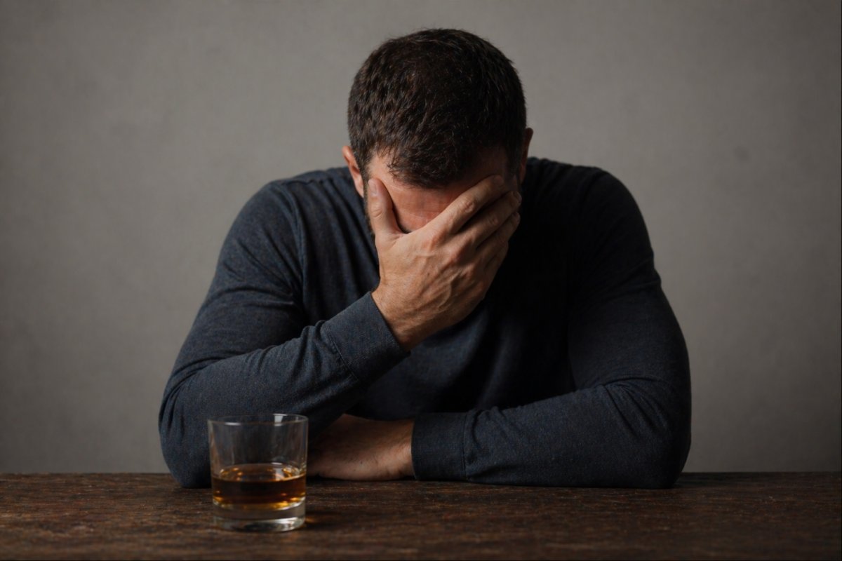 Alkohol und schlechte Gewohnheiten vermeiden