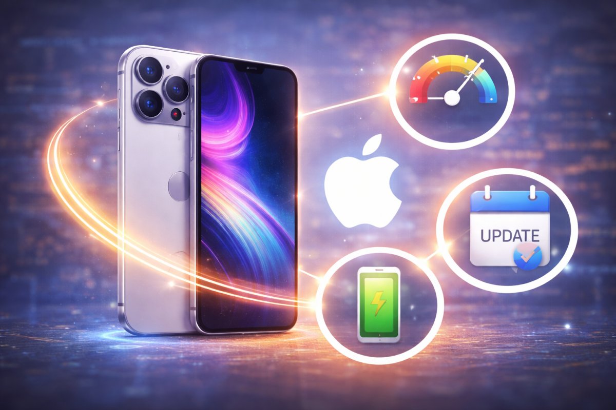 Apple &uuml;berzeugt mit Leistung und langer Update Unterst&uuml;tzung