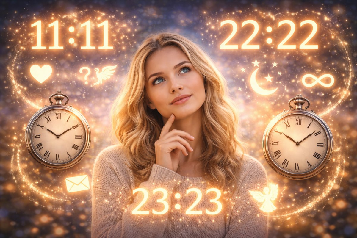 Bedeutung von Spiegeluhrzeiten wie 11:11 22:22 und 23:23 verstehen Bedeutung von Spiegeluhrzeiten wie 11:11 22:22 und 23:23 verstehen