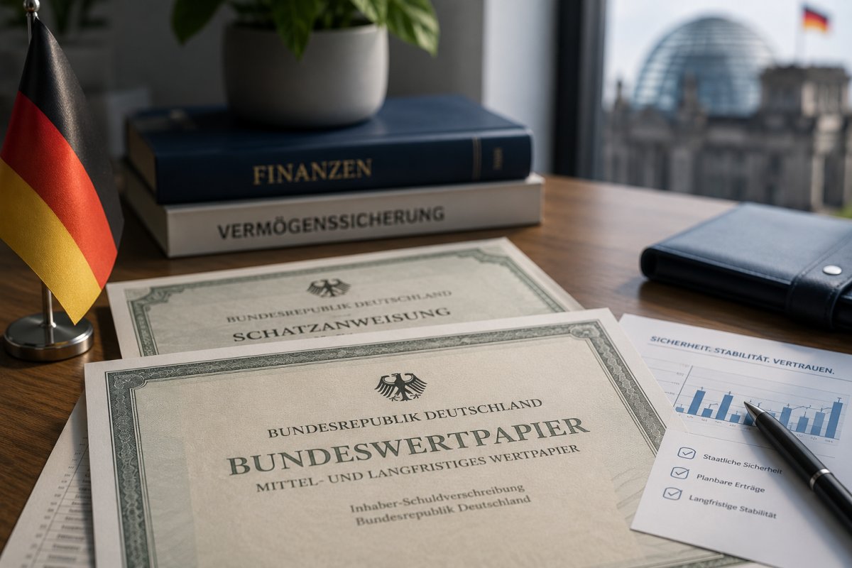 Bundeswertpapiere f&uuml;r sicherheitsorientierte Anleger