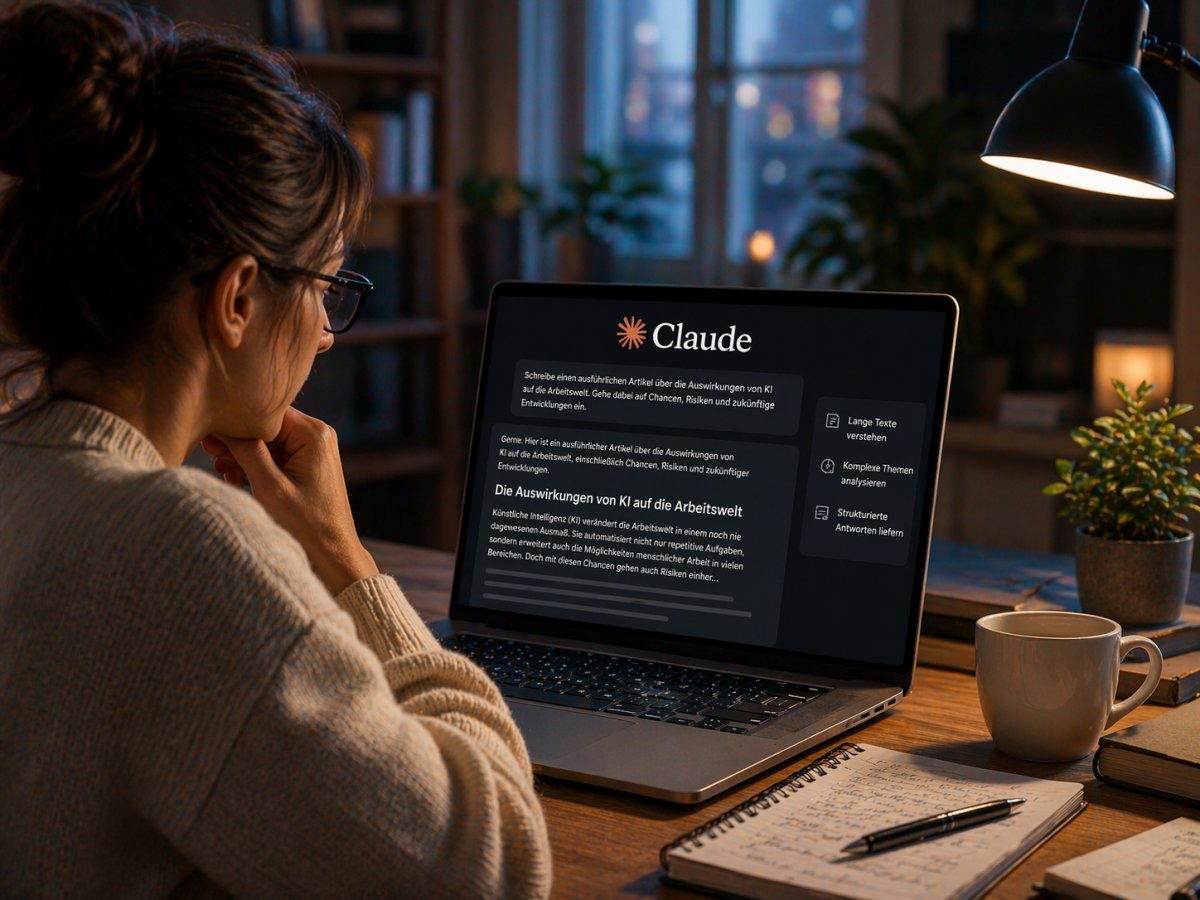 Claude &uuml;berzeugt bei langen Texten und komplexem Denken