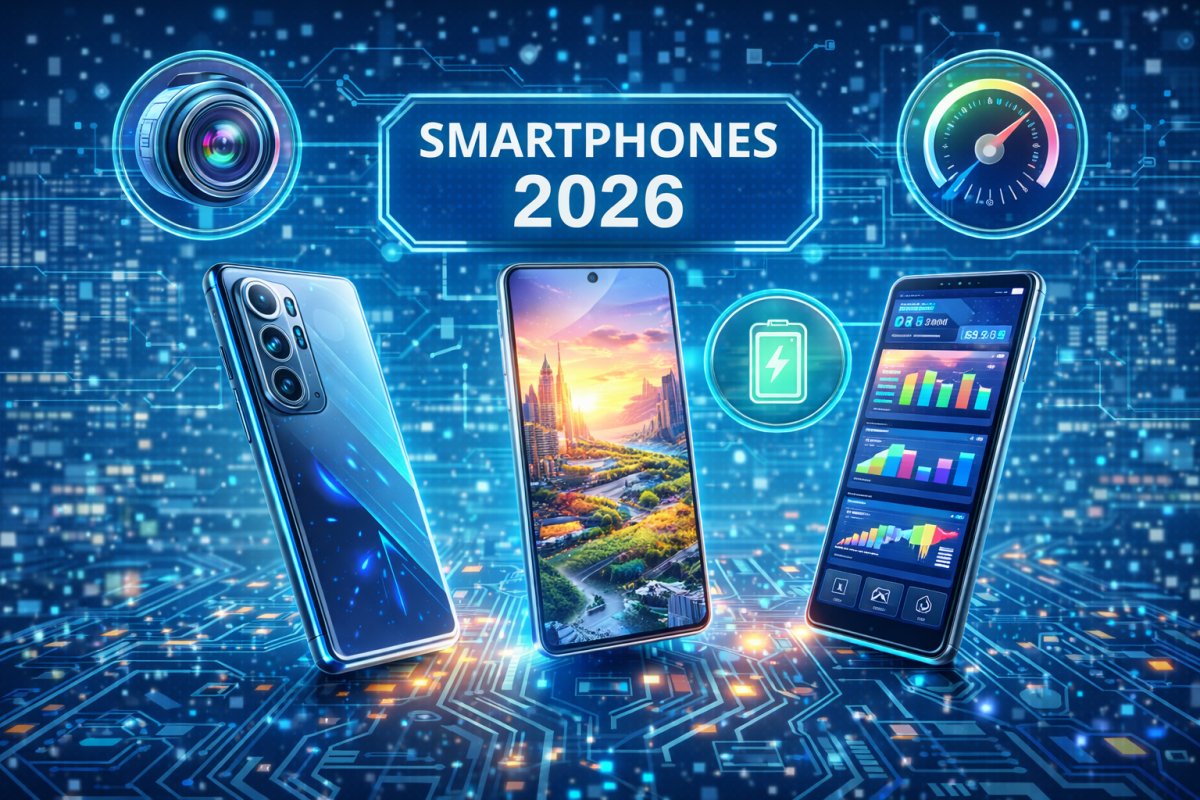 Die besten Smartphones 2026 mit Kamera Akku und Leistung