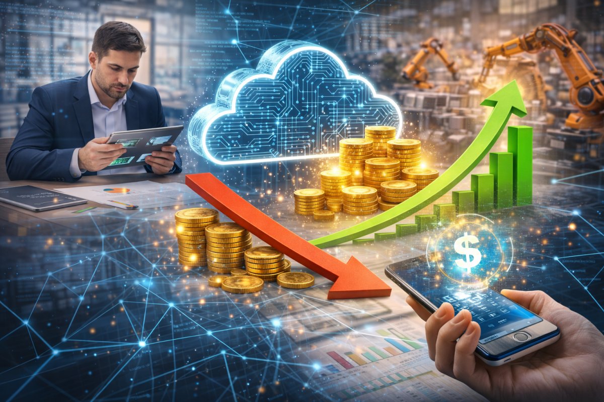 Digitalisierung als M&ouml;glichkeit zur Kostensenkung