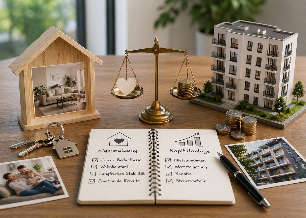 Eigentumswohnung zur Eigennutzung oder als Kapitalanlage