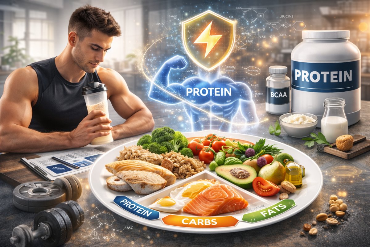 Ern&auml;hrung als Basis f&uuml;r effektiven Muskelaufbau