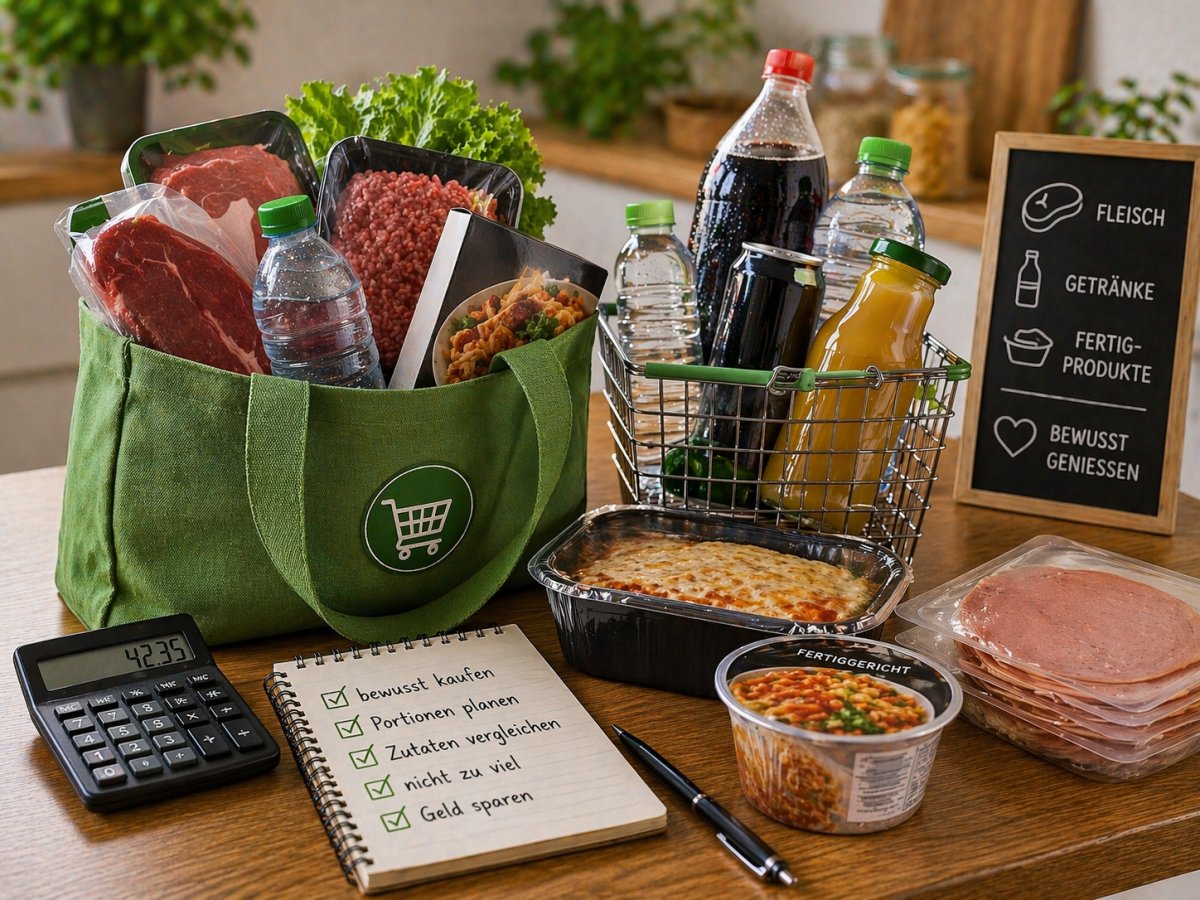 Fleisch, Getr&auml;nke und Fertigprodukte bewusst kaufen