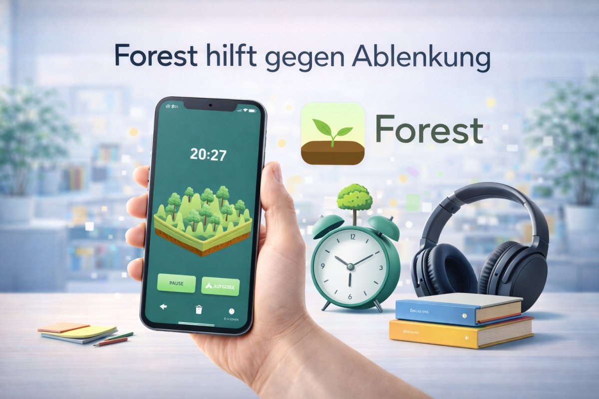 Forest hilft gegen Ablenkung