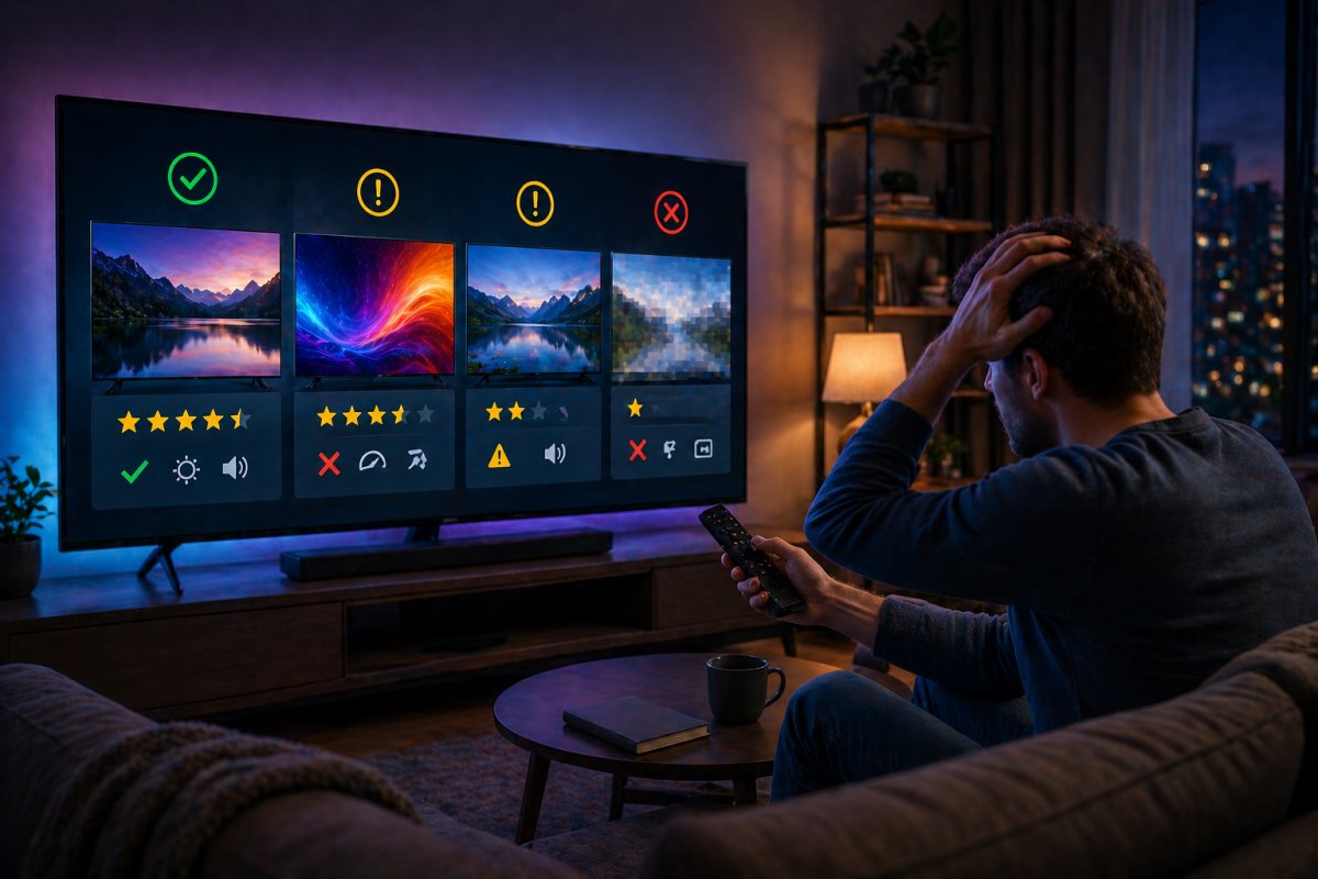 H&auml;ufige Fehler beim Smart TV Kauf