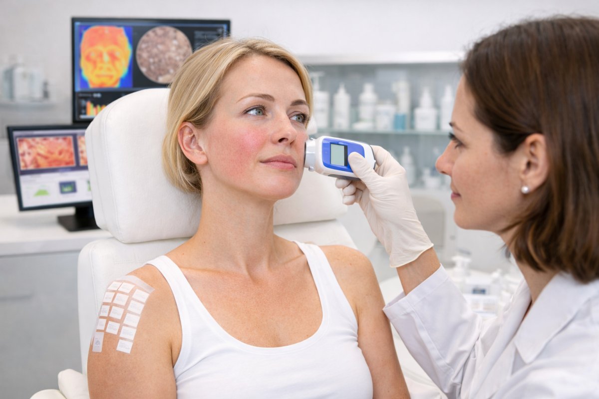 Hautanalyse bei empfindlicher oder allergischer Haut