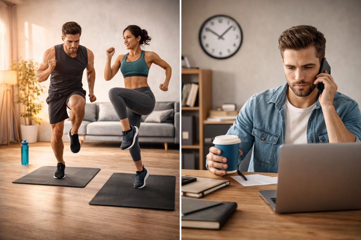 HIIT Training zuhause und Zeitmanagement