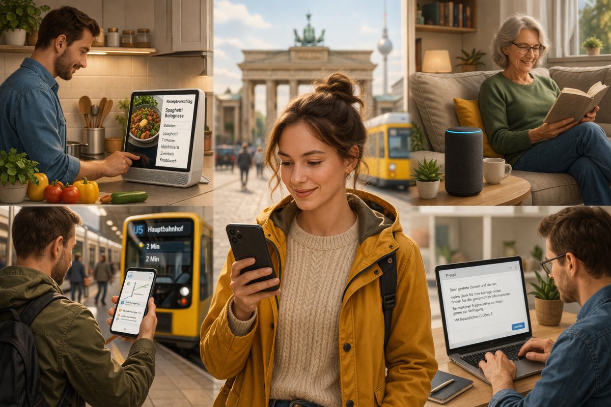 KI ist l&auml;ngst Teil des deutschen Alltags