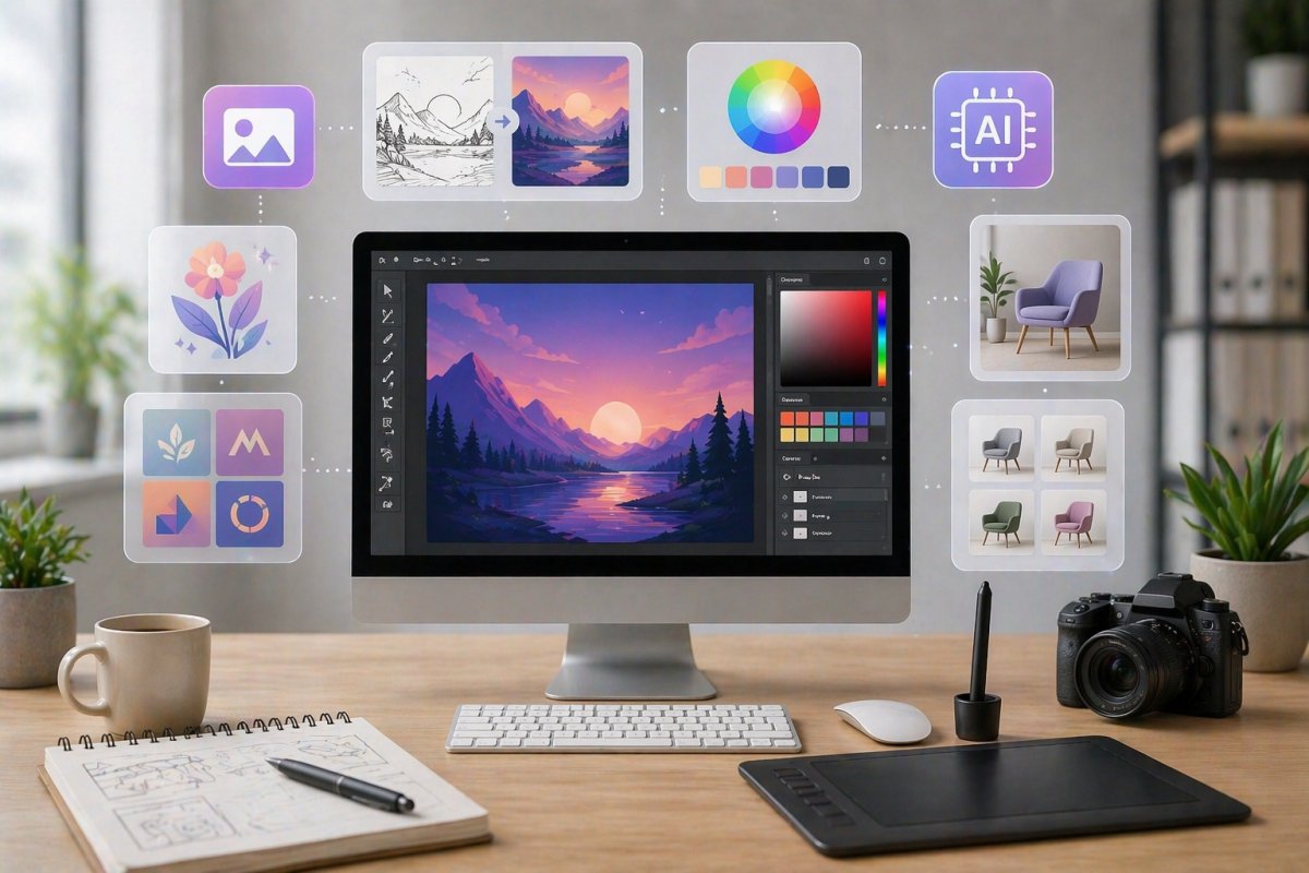 KI-Tools f&uuml;r Bilder und Design