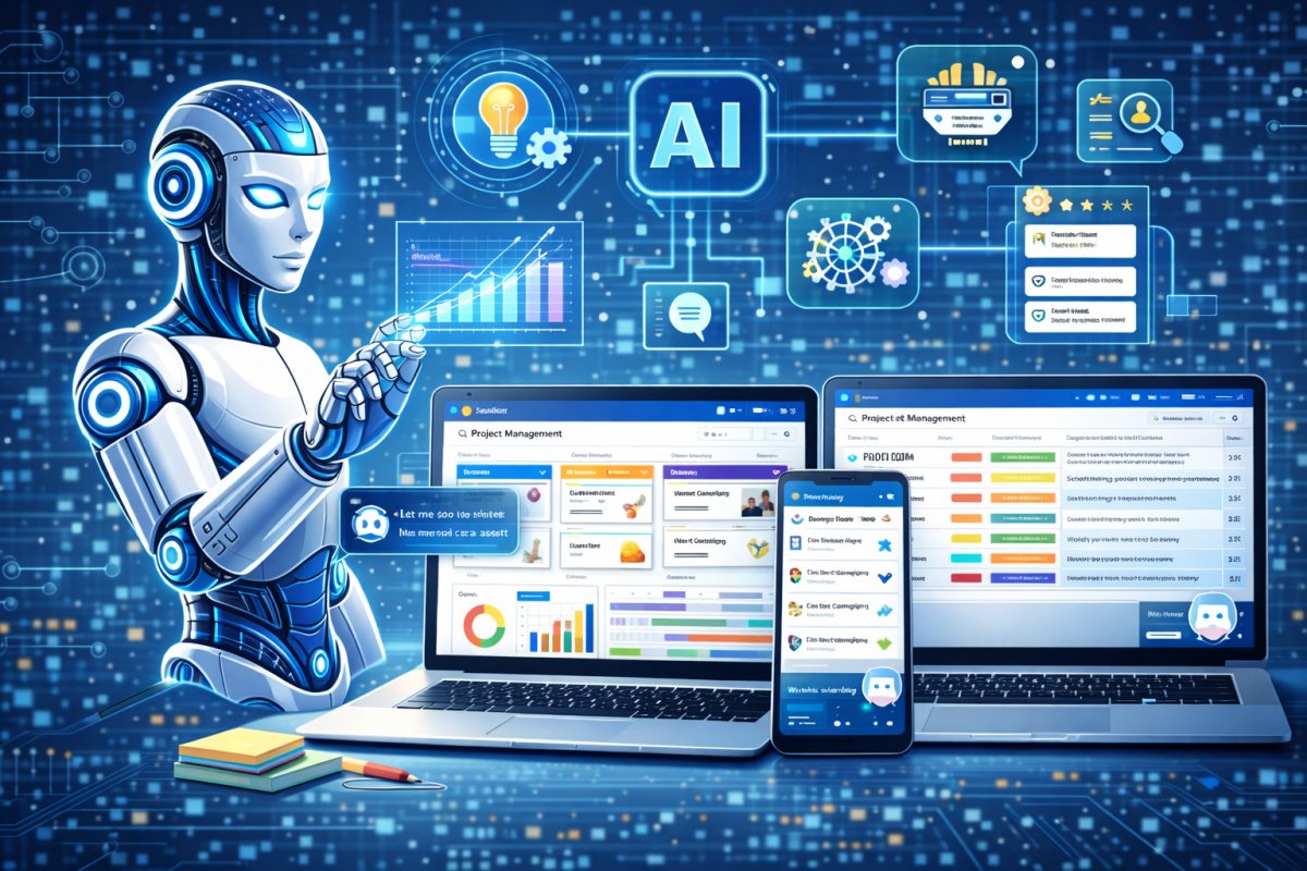KI ver&auml;ndert Projektmanagement Tools 2026 deutlich