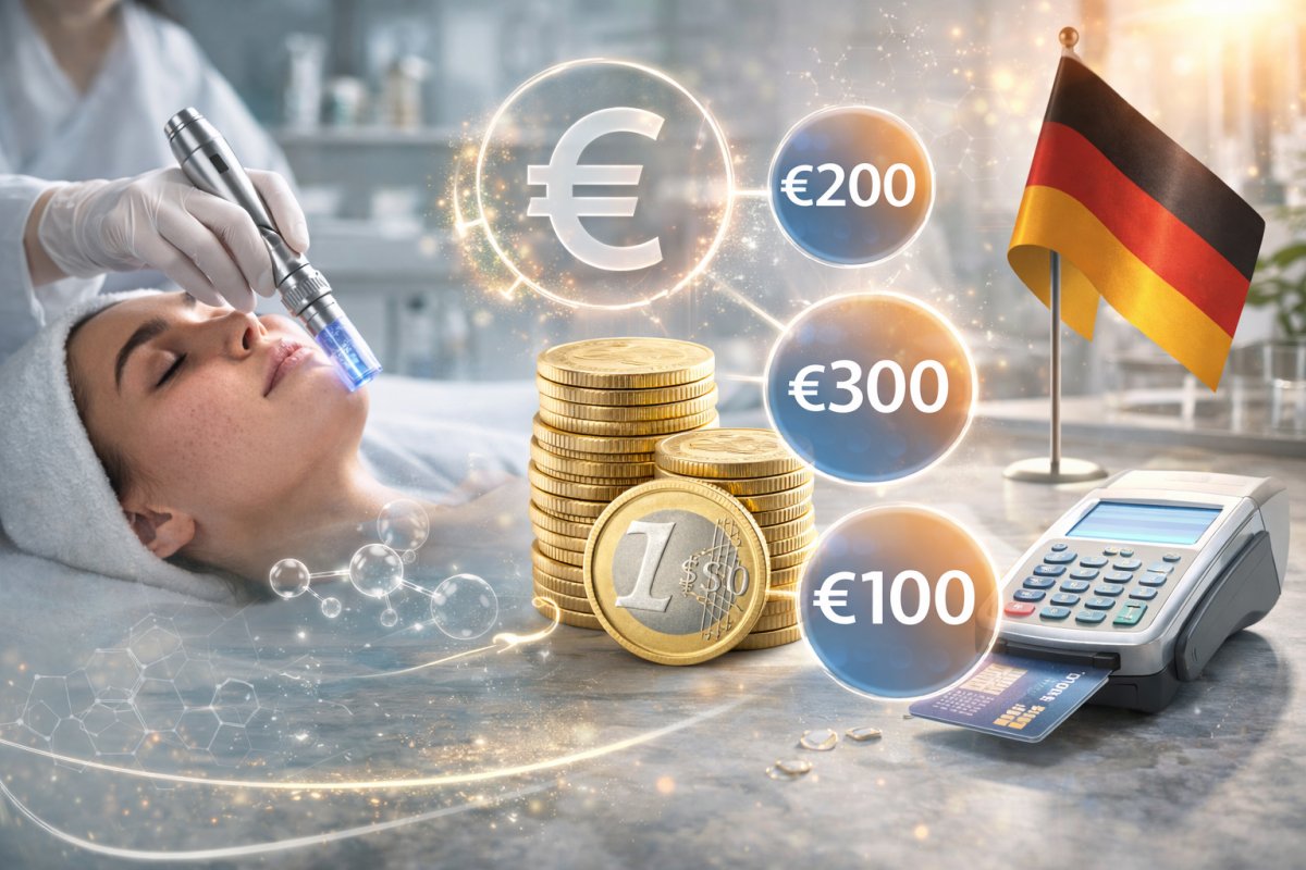 Kosten f&uuml;r Microneedling in Deutschland