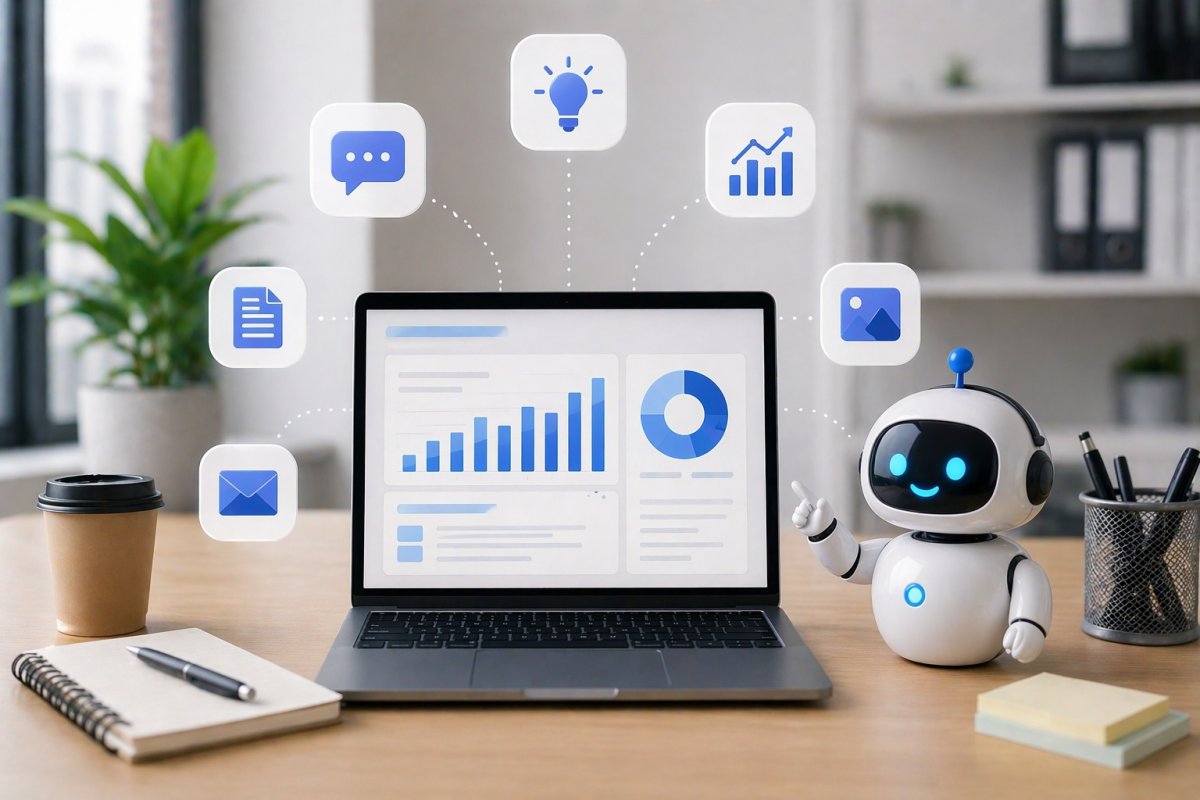 Kostenlose KI-Tools f&uuml;r Unternehmen und welche L&ouml;sungen wirklich sinnvoll sind