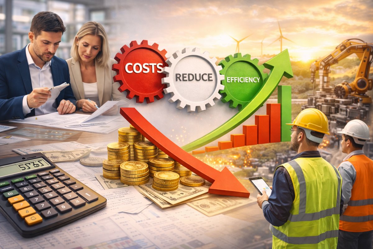 Kostenstruktur optimieren und langfristig wirtschaftlicher arbeiten