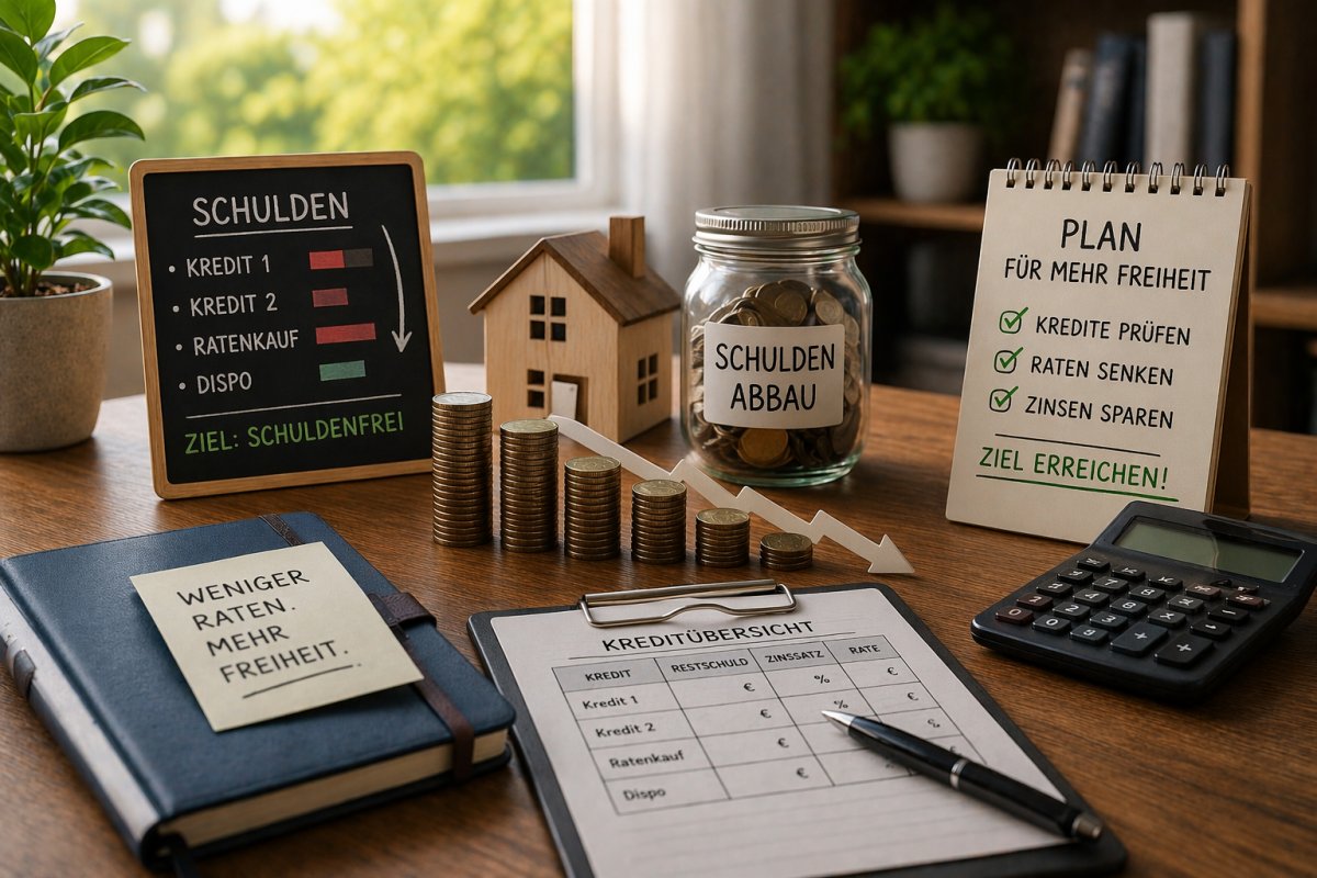 Kredite und Ratenzahlungen reduzieren
