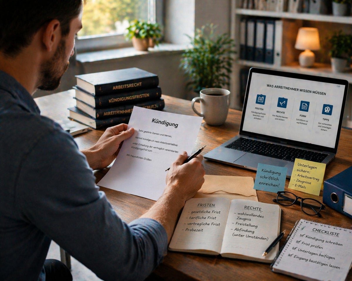Kündigung einreichen – was Arbeitnehmer wissen müssen Kündigung einreichen – was Arbeitnehmer wissen müssen