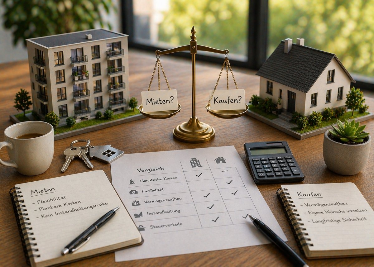 Mieten oder kaufen was sich in Deutschland wirklich lohnt