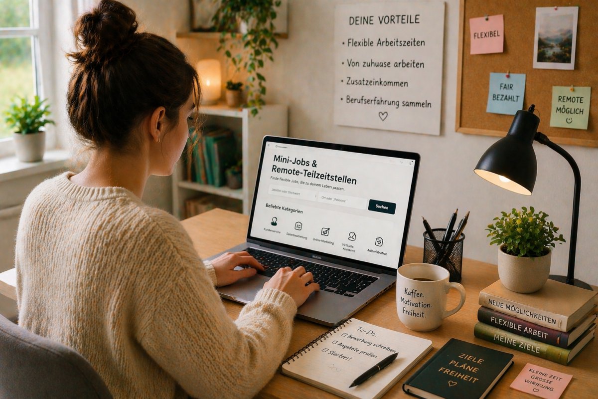 Mini-Jobs und Remote-Teilzeitstellen