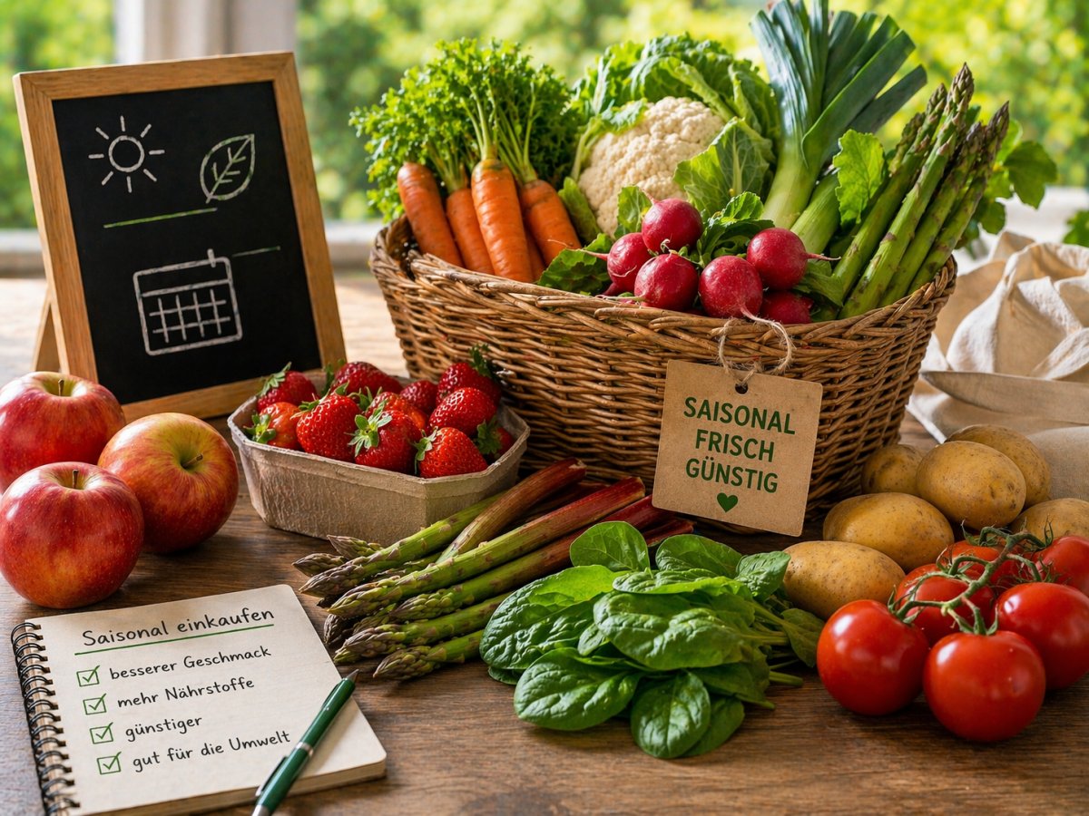 Obst und Gem&uuml;se saisonal einkaufen