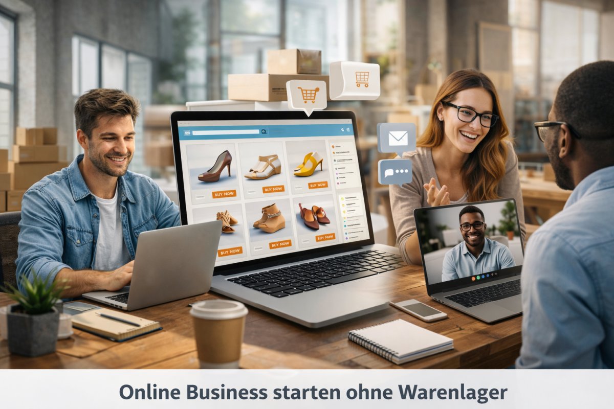 Online Business starten ohne Warenlager