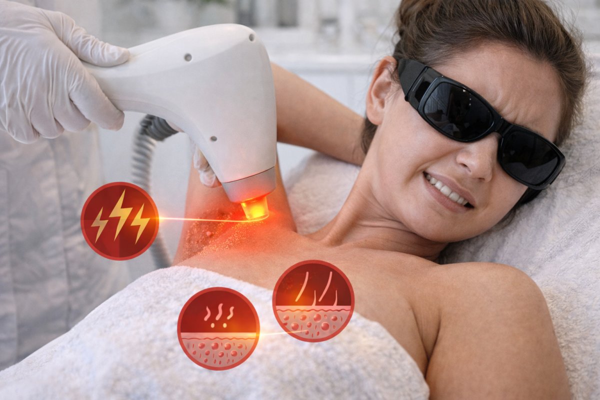 Schmerzen und Nebenwirkungen